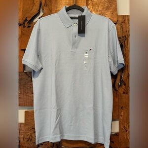 NWT Tommy Hilfiger Light Blue Polo (Medium)